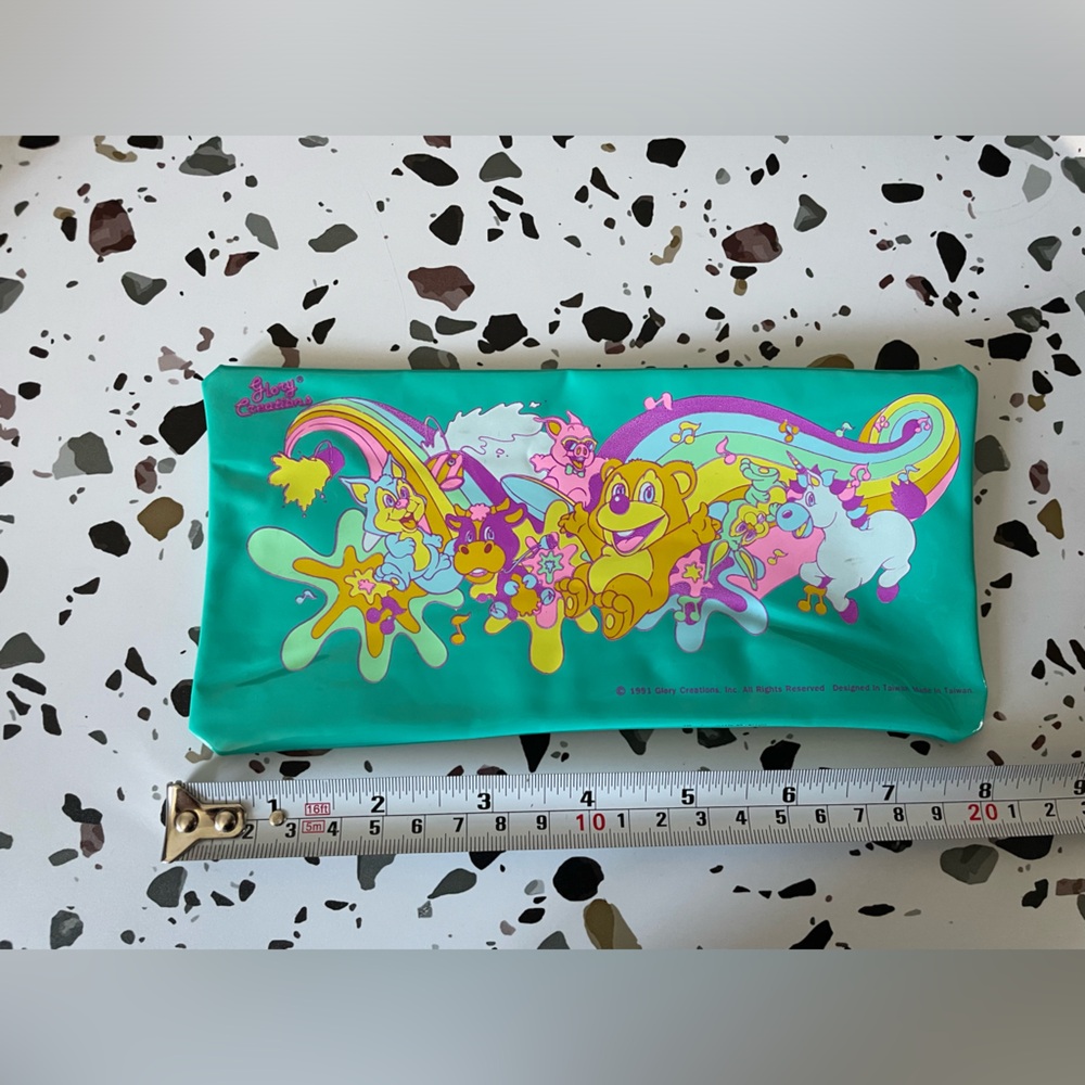Vintage Rainbow Cartoon Pencil Case